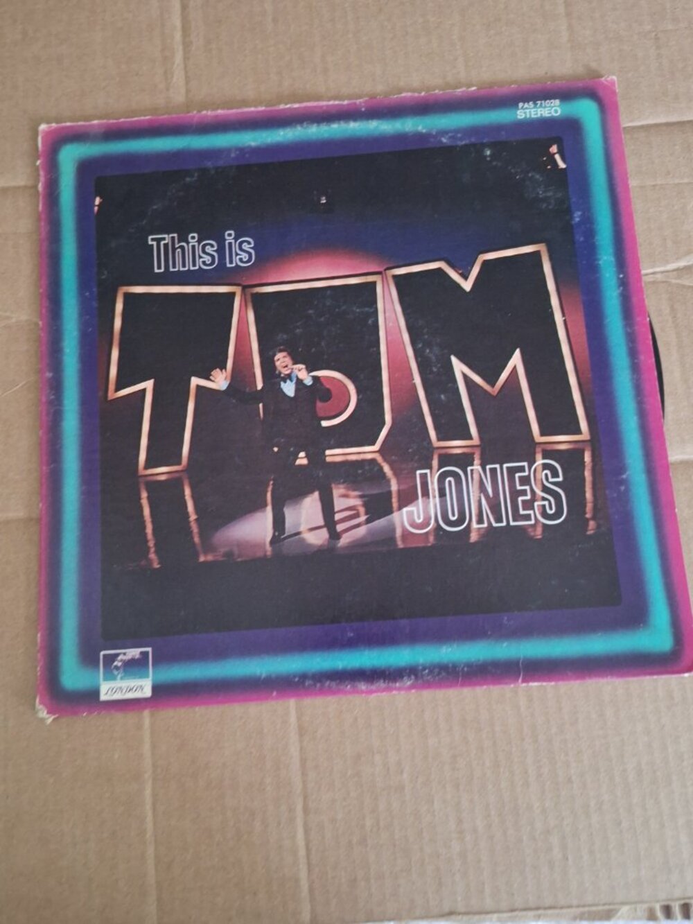 this is tom jones lp record
